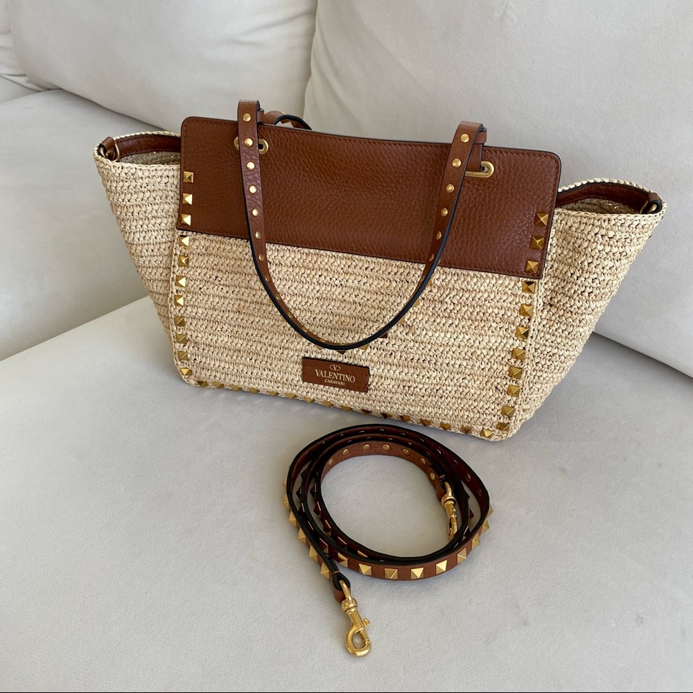 Valentino raffia bag - Picture 9 of 13